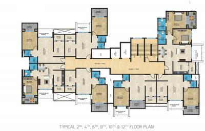 Project Image of 465.0 - 757.0 Sq.ft 1 BHK Apartment for buy in Sheth Tiara Building A