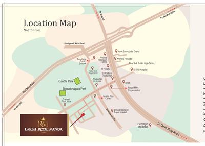 Project Image of 959.0 - 1877.0 Sq.ft 2 BHK Apartment for buy in Laksh Royal Manor