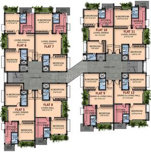 Project Image of 0.0 - 1172.0 Sq.ft 2 BHK Apartment for buy in Amethyst Silver Springs