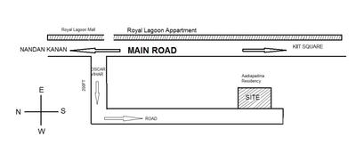 Project Image of 1445.0 - 1523.0 Sq.ft 3 BHK Apartment for buy in Aadiepadma Residency