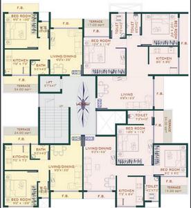 Project Image of 636.0 - 1250.0 Sq.ft 1 BHK Apartment for buy in Advance Plaza 