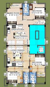 Project Image of 416.0 - 1707.0 Sq.ft 1 BHK Apartment for buy in Rai Susanta Nivas