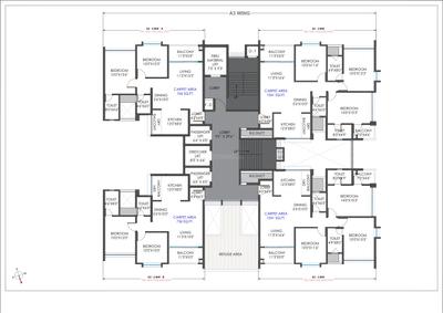 Project Image of 736.0 - 1041.0 Sq.ft 2 BHK Apartment for buy in Abhinav Pebbles Greenfield