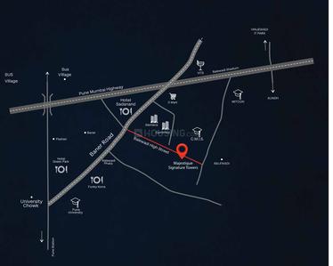 Project Image of 0.0 - 645.08 Sq.ft 2 BHK Apartment for buy in Majestique Signature Towers C5