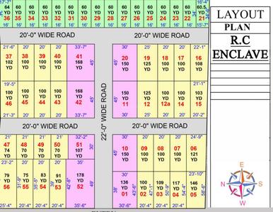 JBBS RC Enclave Layout Plan 1