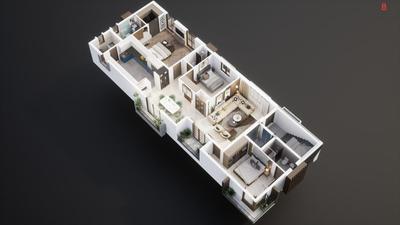Project Image of 0.0 - 1856.0 Sq.ft 3 BHK Apartment for buy in Avkash Tanvi