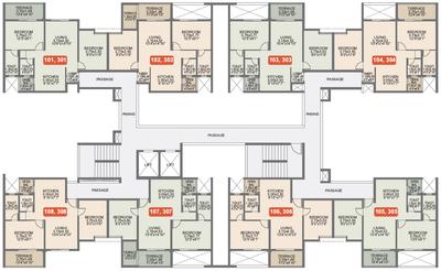 Project Image of 342.62 - 638.0 Sq.ft 1 BHK Apartment for buy in Rohan Ananta Phase I