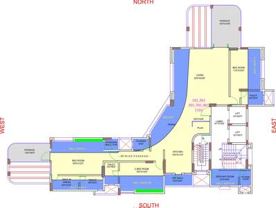 Project Image of 2770 Sq.ft 4 BHK Apartment / Flat for sale in Baner for Rs. 33200000