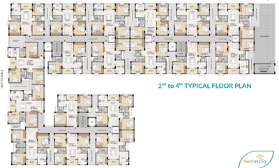 Project Image of 1111.0 - 1279.0 Sq.ft 3 BHK Apartment for buy in Pearl Elita