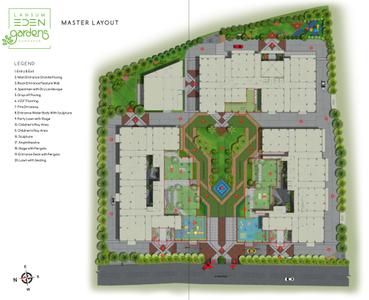 Project Image of 1765.0 - 2159.99 Sq.ft 3 BHK Apartment for buy in Lansum Eden Gardens