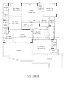 Project Image of 195.69 - 537.44 Sq.ft 1 RK Apartment for buy in Kuber Flats
