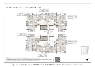 Project Image of 565.0 - 1052.0 Sq.ft 2 BHK Apartment for buy in Rustomjee La Vie