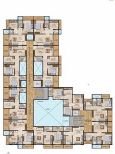Project Image of 321.3 - 840.88 Sq.ft 1 RK Apartment for buy in C K Sun Pride
