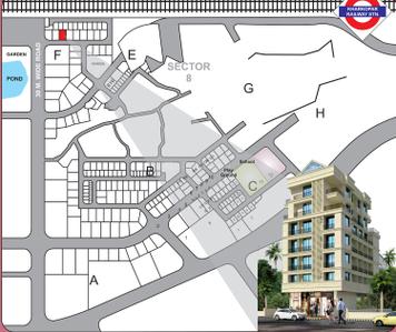 Project Image of 301.93 - 314.52 Sq.ft 1 BHK Apartment for buy in Shreeji Kuber Home