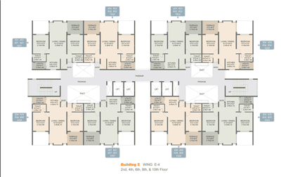 Project Image of 426.68 - 919.67 Sq.ft 1 BHK Apartment for buy in Rohan Abhilasha Building E