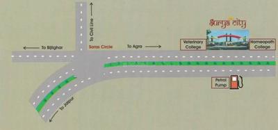 Project Image of 846.04 - 990.0 Sq.ft 2 BHK Apartment for buy in Surya City