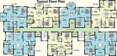 Project Image of 995.0 - 1300.0 Sq.ft 2 BHK Apartment for buy in Shirdi Whitefield Grand