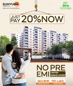 Project Image of 1756.0 - 2413.0 Sq.ft 3 BHK Apartment for buy in Sunyuga Vantara