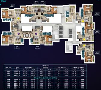 Project Image of 664.0 - 1115.0 Sq.ft 2 BHK Apartment for buy in Saheel I Trend