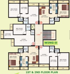 Project Image of 648.0 - 931.0 Sq.ft 1 BHK Apartment for buy in Signature Tulsi Niwas