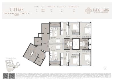 Project Image of 719.0 - 1970.0 Sq.ft 2 BHK Apartment for buy in Shreepati Jade Park