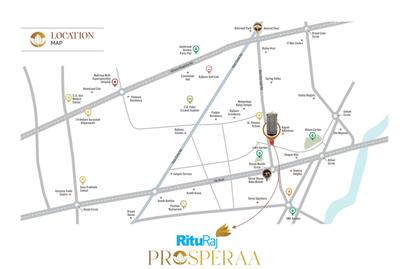 Project Image of 860.57 - 1091.14 Sq.ft 3 BHK Apartment for buy in Rituraj Prosperaa