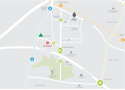Project Image of 945.0 - 969.0 Sq.ft 3 BHK Apartment for buy in Mahavir Arham Brindavan