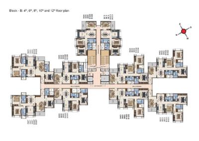 Project Image of 1126.0 - 1791.0 Sq.ft 2 BHK Apartment for buy in Casagrand Northern Star