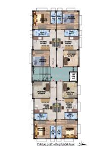 Project Image of 616.0 - 1482.0 Sq.ft 1 BHK Apartment for buy in GLS Kar Samridhi Complex