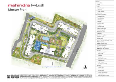 Project Image of 541.97 - 1082.1 Sq.ft 1 BHK Apartment for buy in Mahindra Ivylush Tower C And Tower D