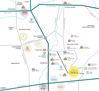 Project Image of 1045.61 - 1543.0 Sq.ft 3 BHK Apartment for buy in Ranawat Aura Aiwa