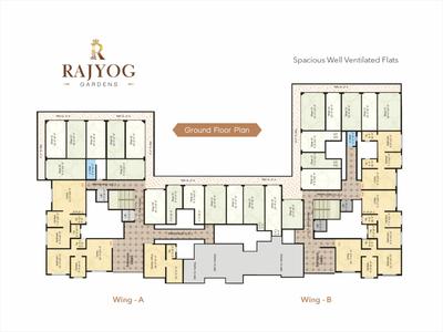 Project Image of 256.93 - 567.04 Sq.ft 1 RK Apartment for buy in Rajyog Gardens