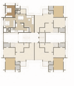 Project Image of 1280 Sq.ft 2 BHK Apartment / Flat for sale in Makarba for Rs. 11000000