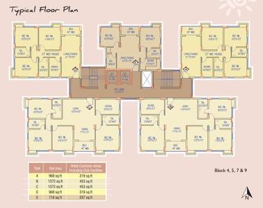 Project Image of 699.0 - 1372.0 Sq.ft 2 BHK Apartment for buy in Natural City Lake Town