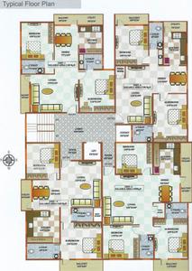Project Image of 1040.0 - 1450.0 Sq.ft 2 BHK Apartment for buy in Nishitas K J Charvvi Enclave