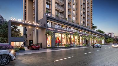 Project Image of 850.0 - 945.0 Sq.ft 3 BHK Apartment for buy in 24Life Exotica