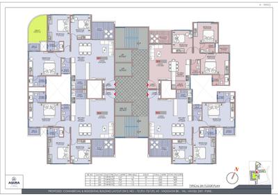 Project Image of 540.0 - 1373.0 Sq.ft 2 BHK Apartment for buy in Aqura Pride