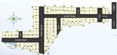 Chendur Enclave Layout Plan 1