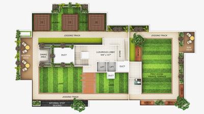 Project Image of 1716.0 - 1763.0 Sq.ft 3 BHK Apartment for buy in Raunak Residency