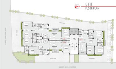 Project Image of 1710.0 - 1800.0 Sq.ft 3 BHK Apartment for buy in JDR Amrut Bindu Residency