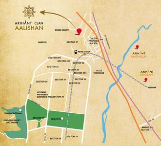 Project Image of 366.08 - 830.33 Sq.ft Studio Studio Apartment for buy in Arihant Clan Aalishan Phase II