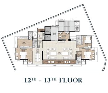 Project Image of 1150.0 - 2900.0 Sq.ft 3 BHK Apartment for buy in Sach Splendid