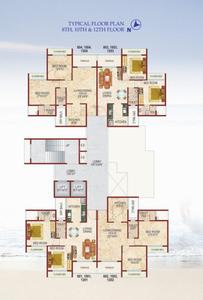 Project Image of 1060 Sq.ft 2 BHK Apartment / Flat for sale in Ulwe for Rs. 12100000