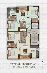 Project Image of 806.0 - 904.0 Sq.ft 2 BHK Apartment for buy in Prabha Sucila