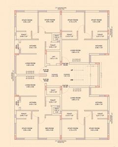 Shakti Pragnay Pragnay Cluster Plan from 1st to 5th Floor 1