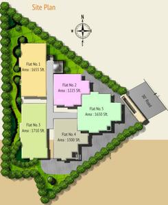 Project Image of 1225.0 - 1710.0 Sq.ft 2 BHK Apartment for buy in Modi Home Line Verdure