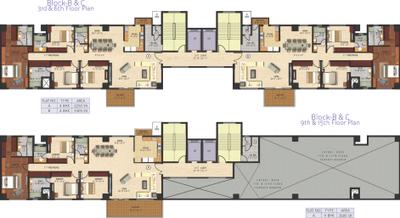 Project Image of 2400.0 - 8425.0 Sq.ft 3 BHK Apartment for buy in Ideal Exotica