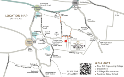 Project Image of 1230.0 - 1615.0 Sq.ft 2 BHK Apartment for buy in PSR Venkatadri Residency