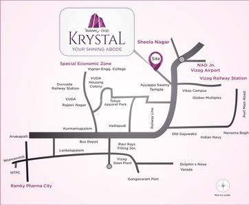 Project Image of 1165.0 - 1600.0 Sq.ft 2 BHK Apartment for buy in Ramky One Krystal
