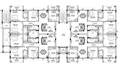 Project Image of 1101.0 - 2202.0 Sq.ft 2 BHK Apartment for buy in Russel Lions Gate